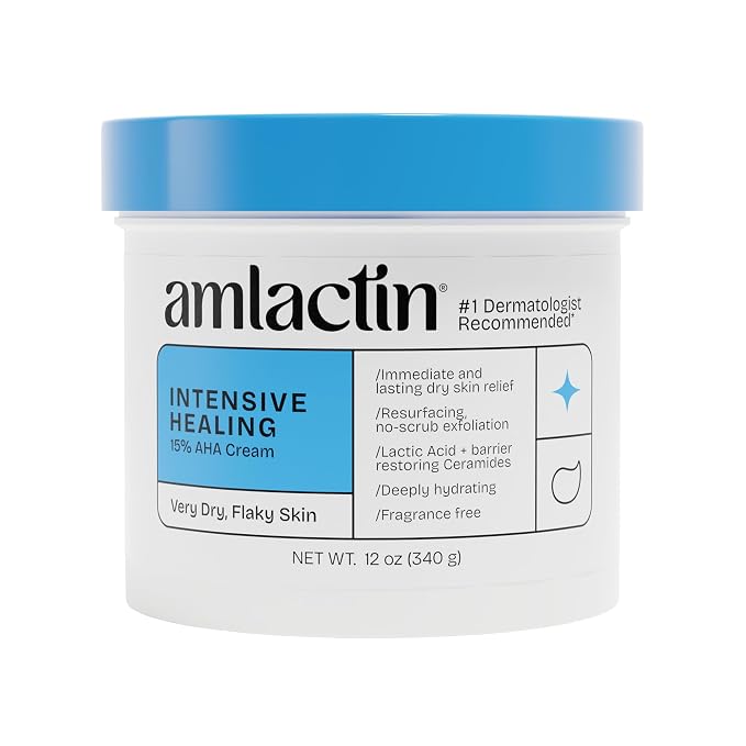 AmLactin Intensive Healing Body Cream, 12 oz