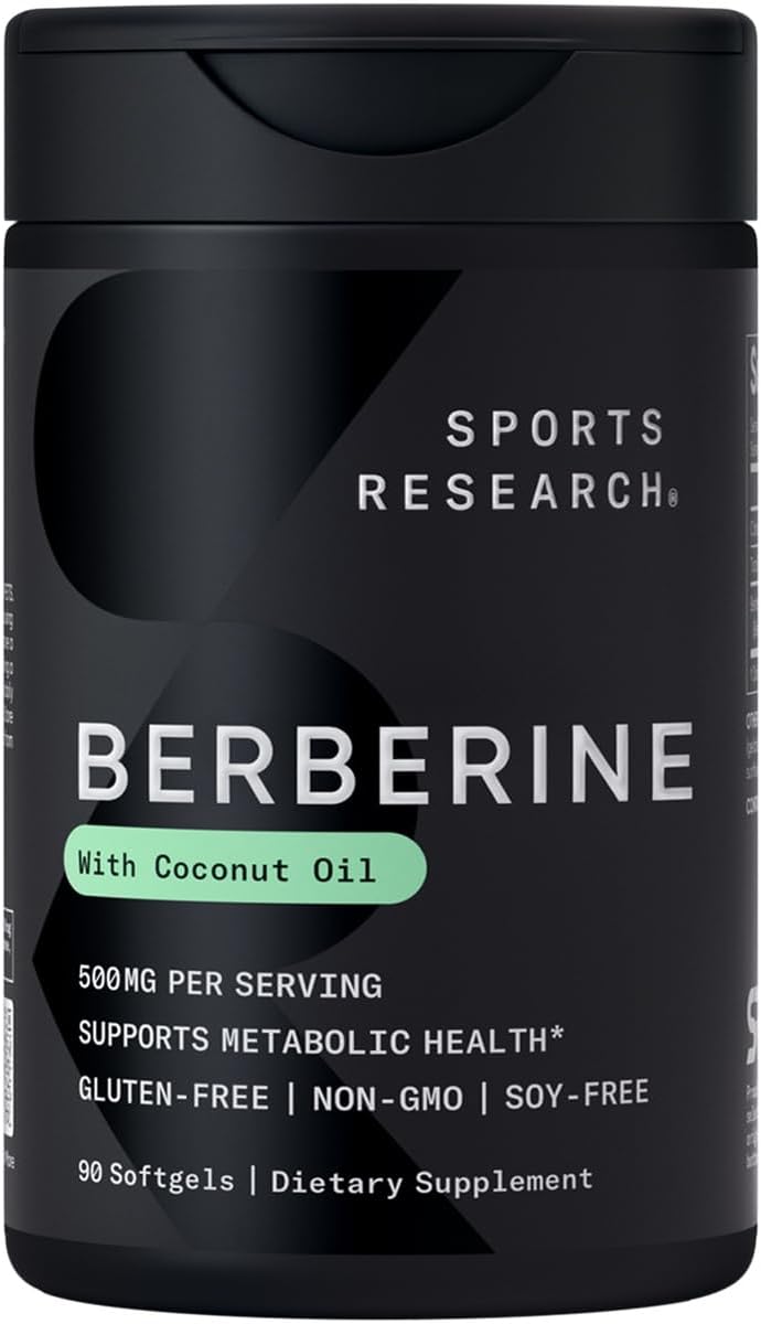 Sports Research Berberine 90 soft gels