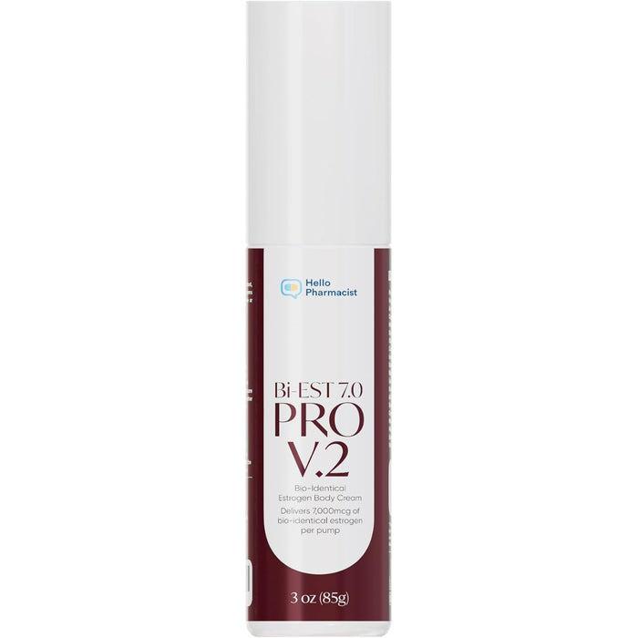 HelloPharmacist BiEst 7.0 PRO V2 Bioidentical Estrogen Cream