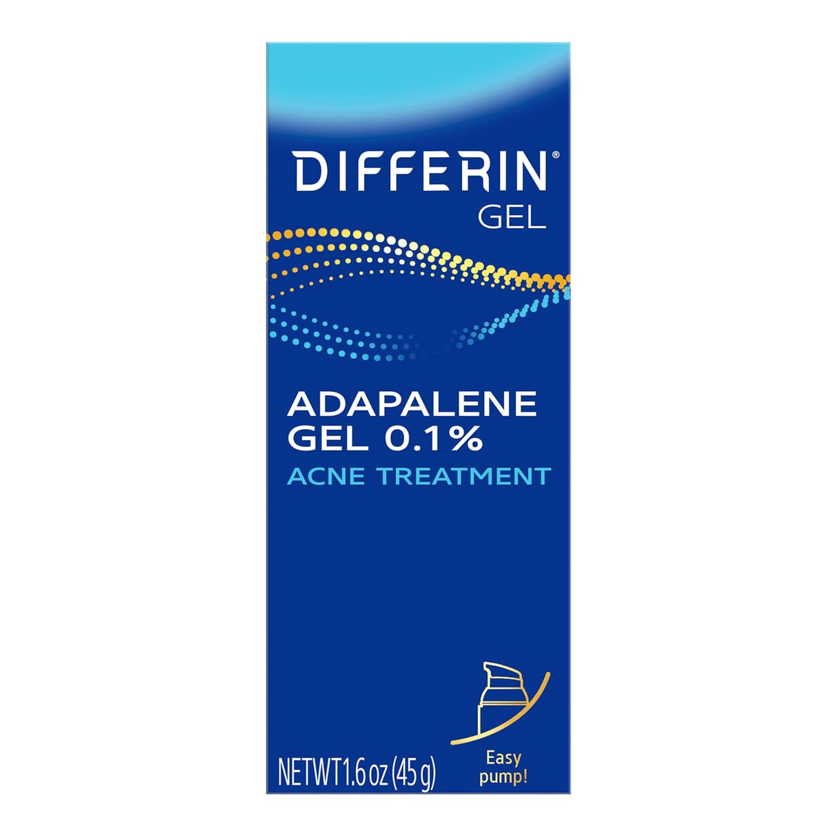 Differin Gel Adapalene 0.1% Acne Treatment