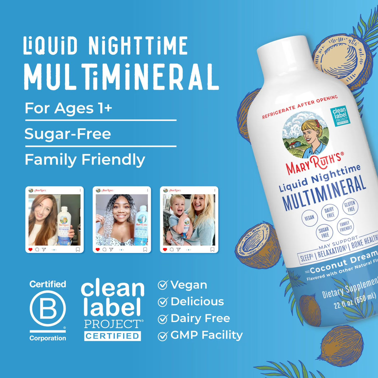 MaryRuth’s Nighttime Multimineral