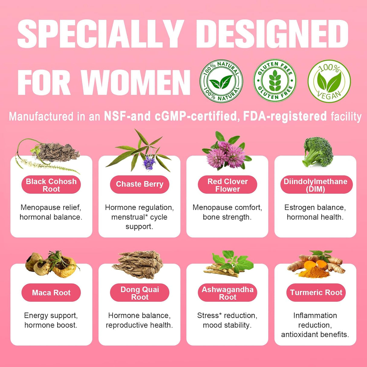 40-in-1 Menopause Supplements for Women