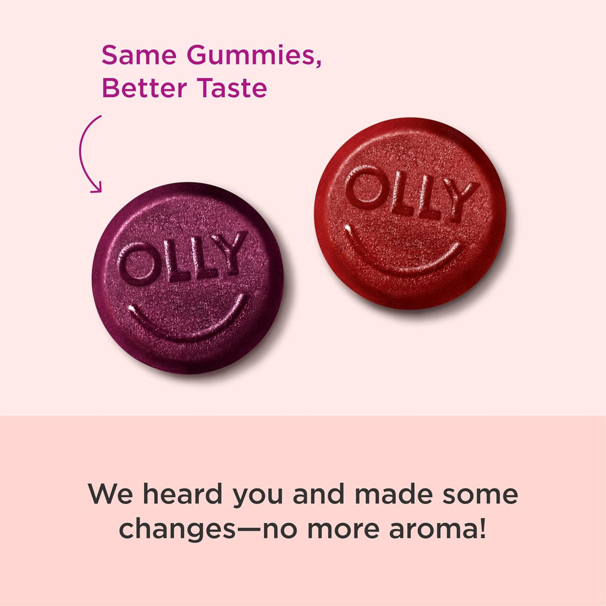 OLLY Men's Multivitamin Gummy Blackberry