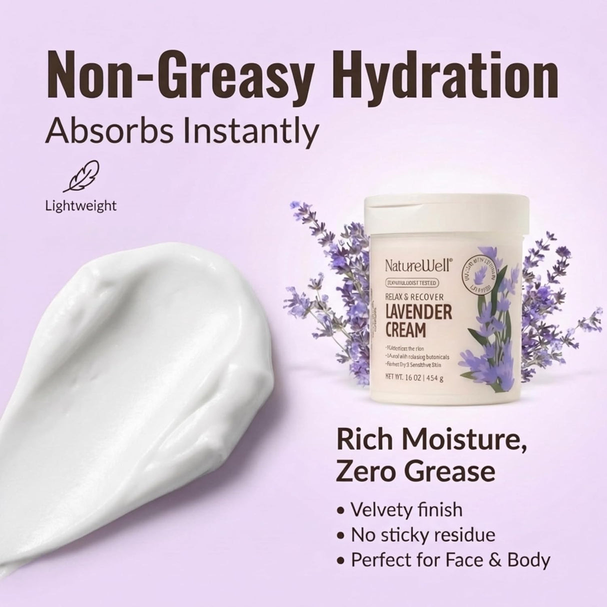NATURE WELL Lavender Cream