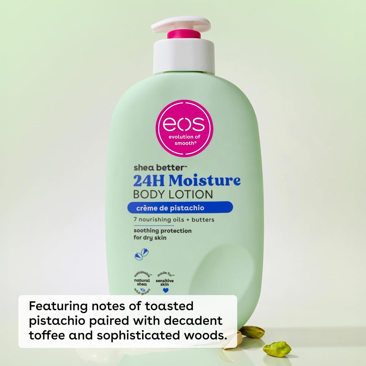 eos Shea Better Body Lotion- Crème de Pistachio