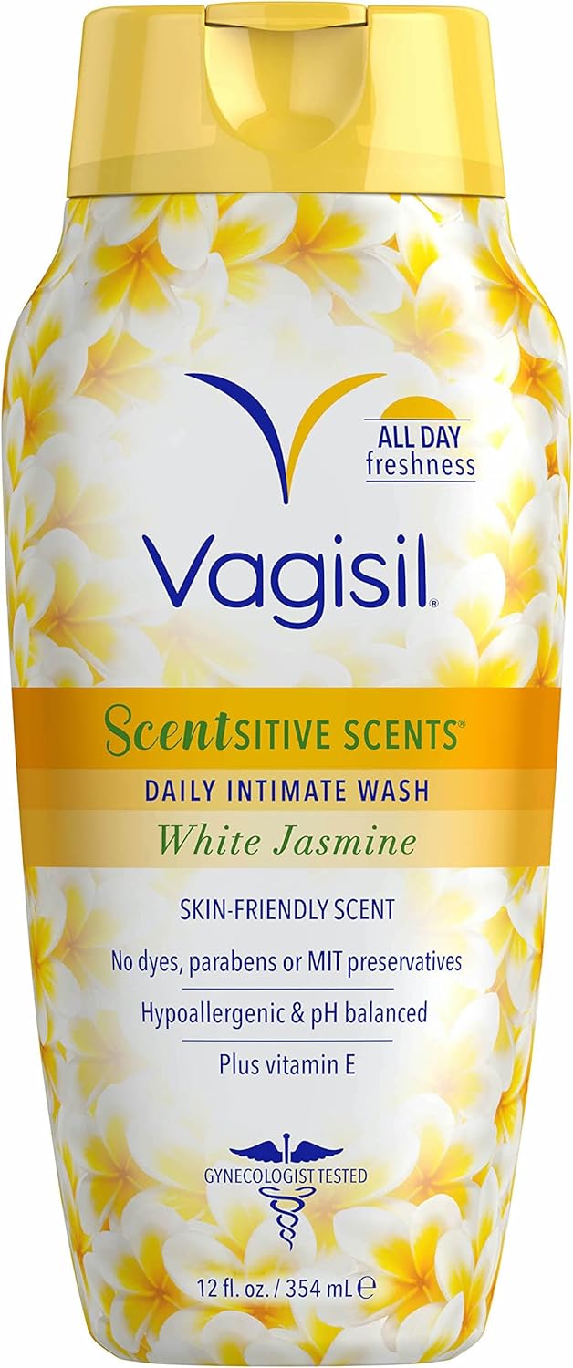 Vagisil Feminine Wash Intimate Area Hygiene White Jasmine