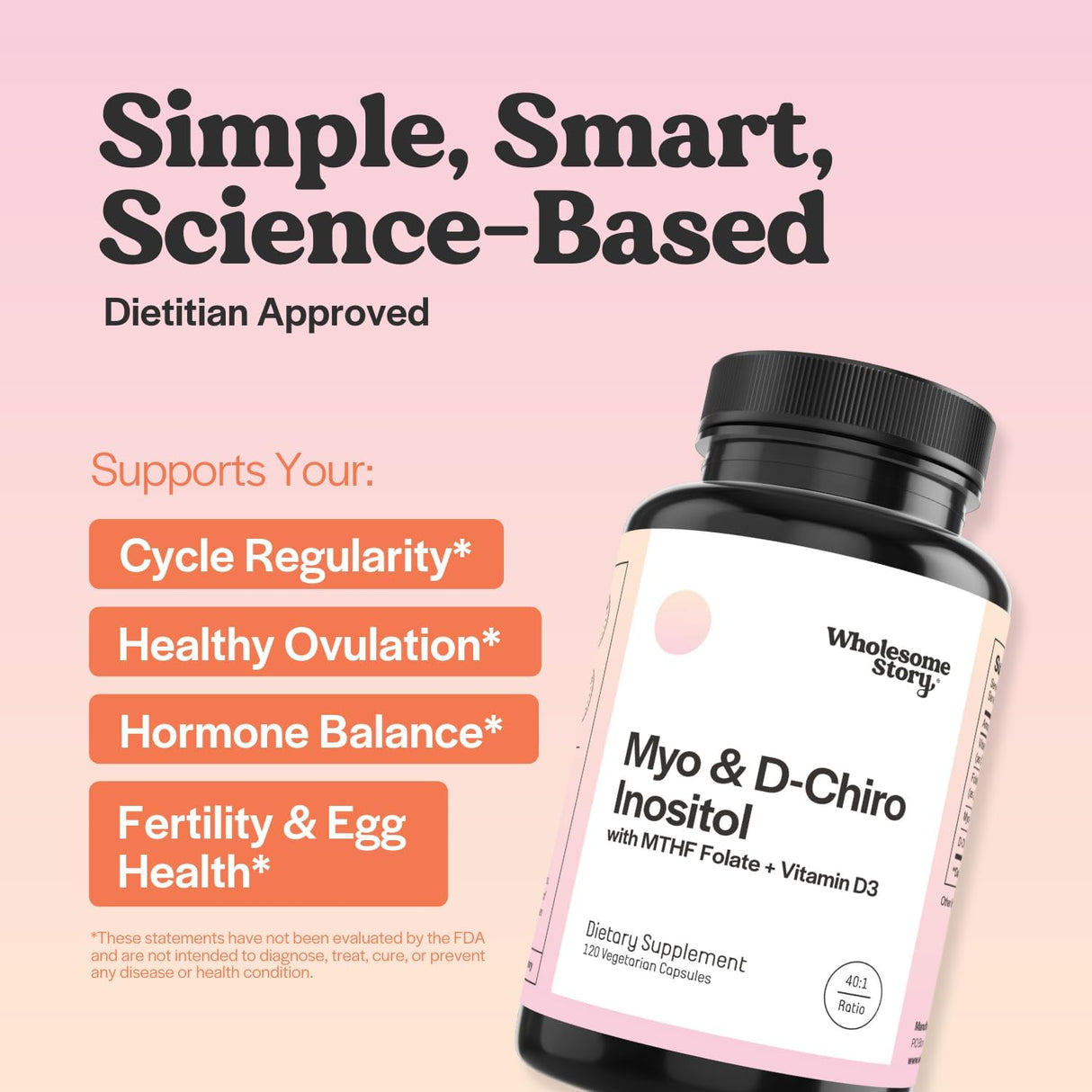 Myo-Inositol & D-Chiro Inositol Folate and Vitamin D