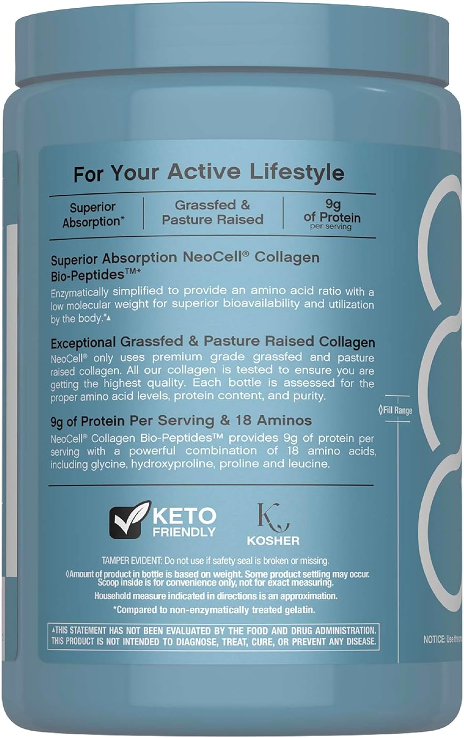 NeoCell Collagen Bio-Peptides Powder 238g