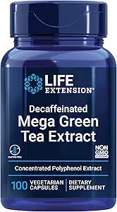 Life Extension Decaffeinated Mega Green Tea Extract