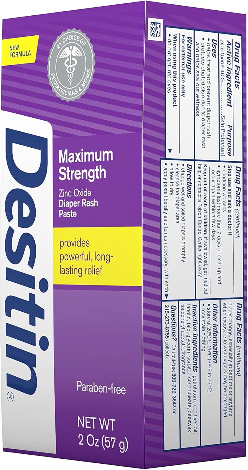 Desitin Maximum Strength Baby Diaper Rash Cream