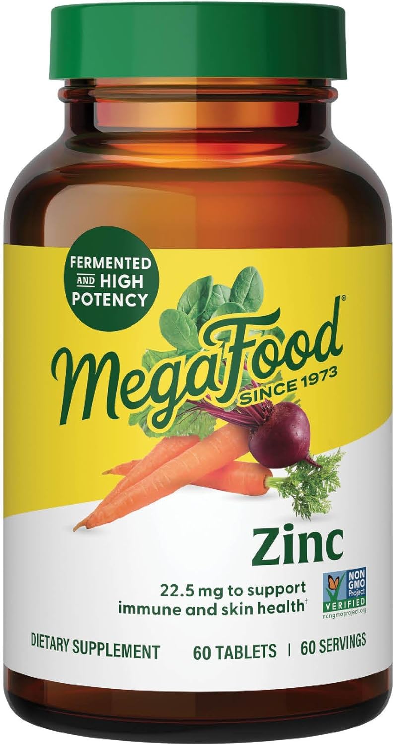 MegaFood Zinc Supplements - Vegan