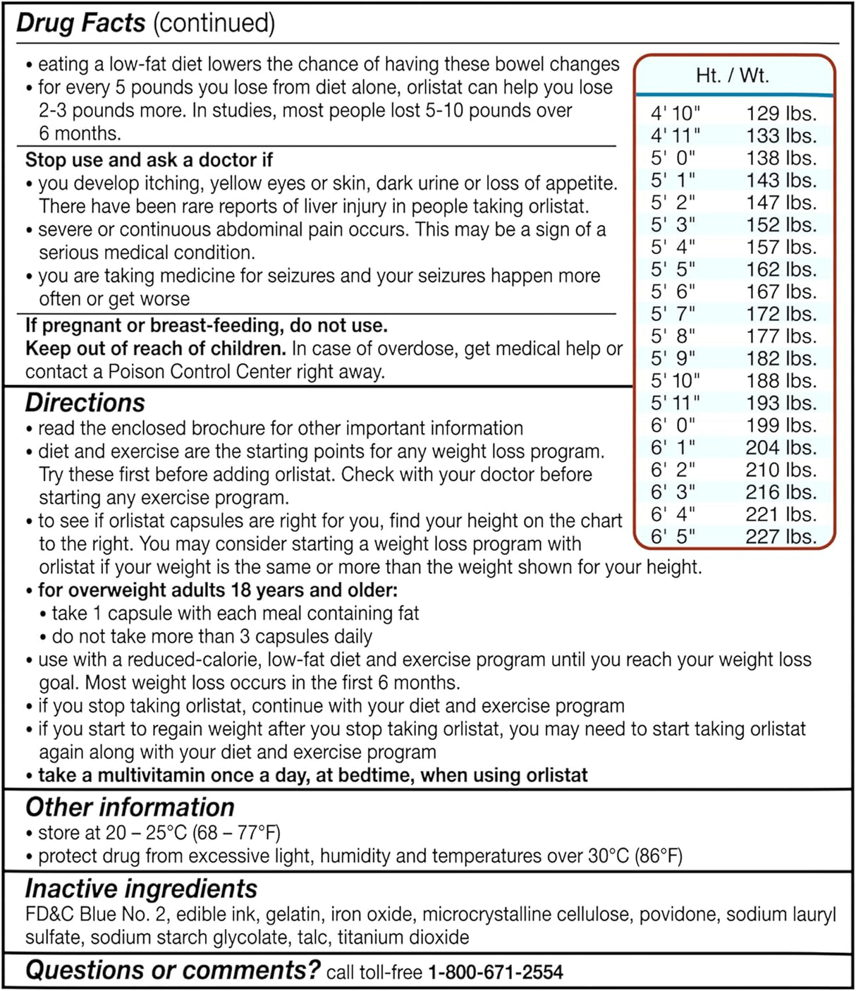 alli Weight Loss Pills