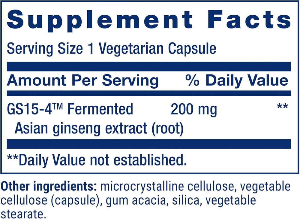 Ginseng Asian Energy Boost