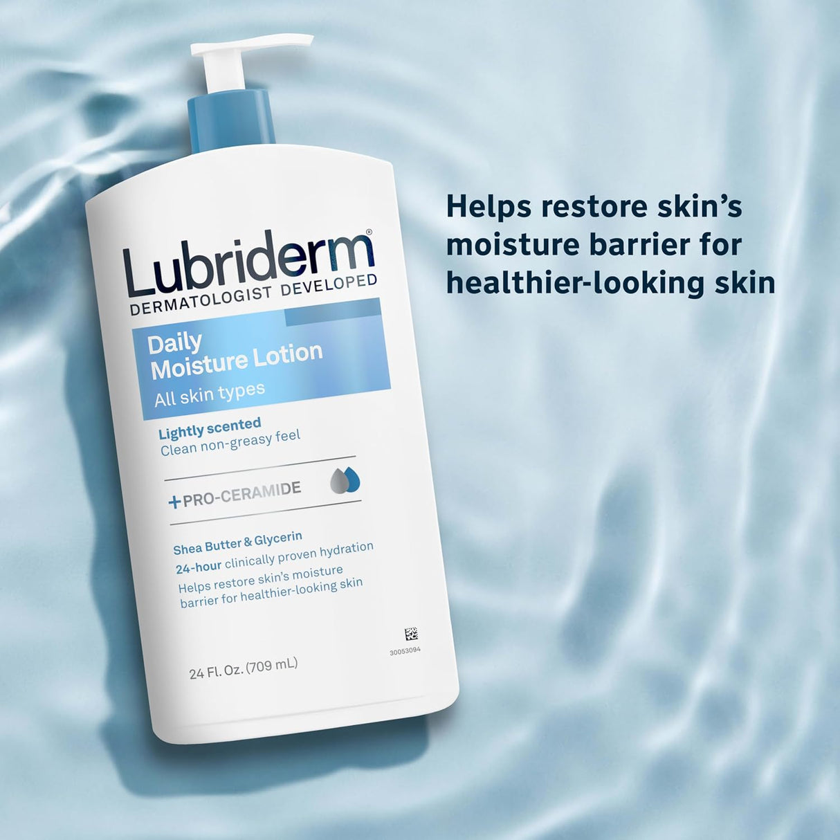 Lubriderm Daily Moisture Lotion All Skin types (709ml)