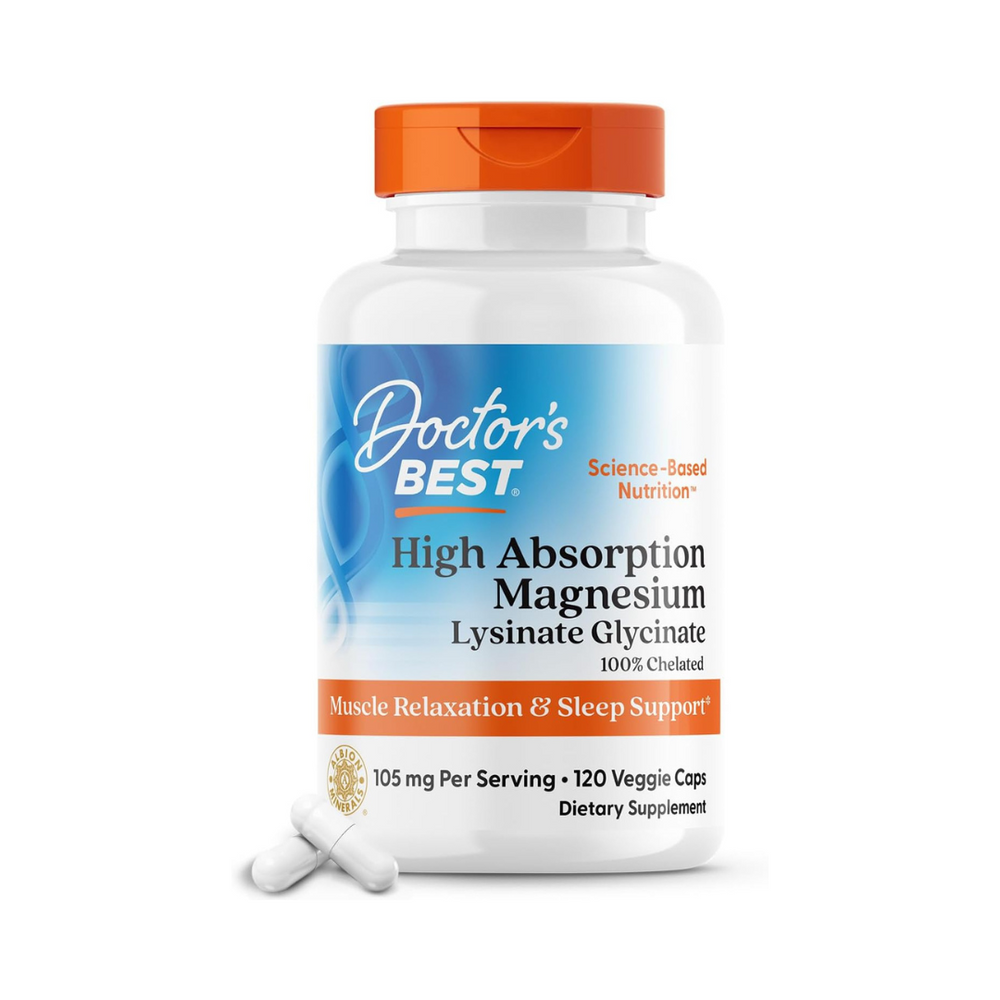 Doctor's Best High Absorption Magnesium Glycinate Lysinate