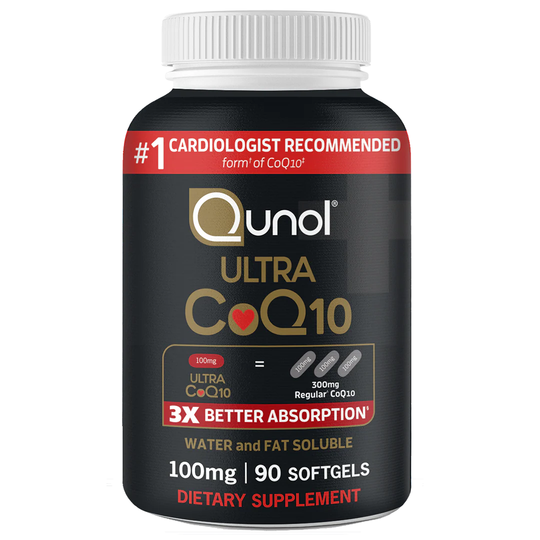 Qunol Ultra CoQ10 100mg Softgels- 3x Better Absorption