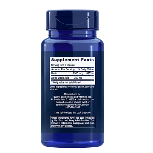 Alpha-Lipoic Acid with Biotin - Kenya