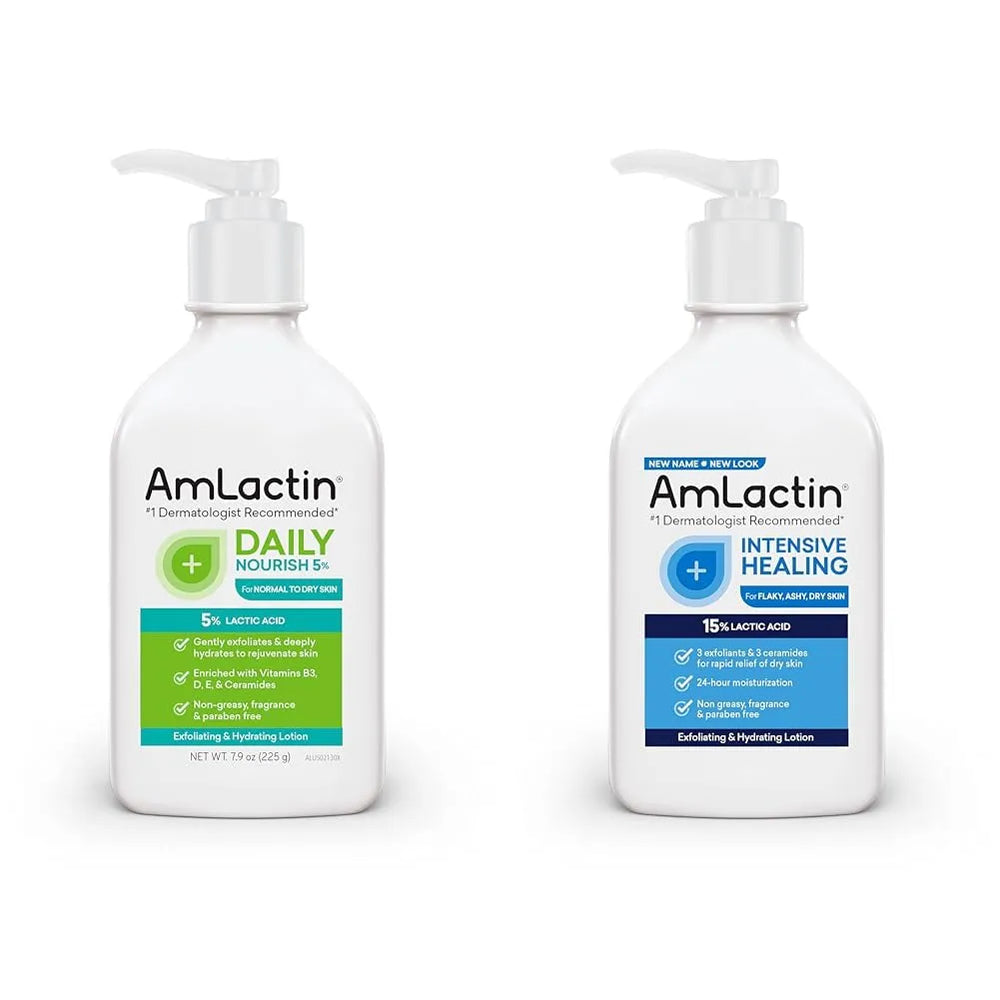 AmLactin Daily Nourish 5% - 7.9 oz Body Lotion with 5% Lactic Acid - Kenya