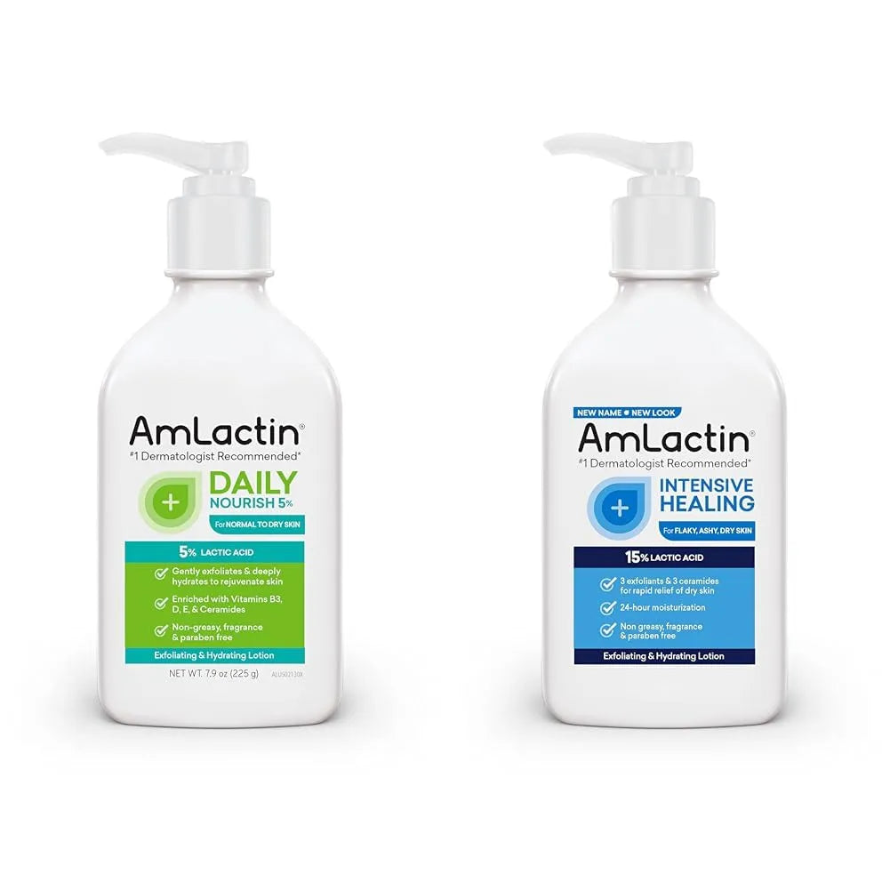 AmLactin Daily Nourish 5% - 7.9 oz Body Lotion with 5% Lactic Acid - Kenya