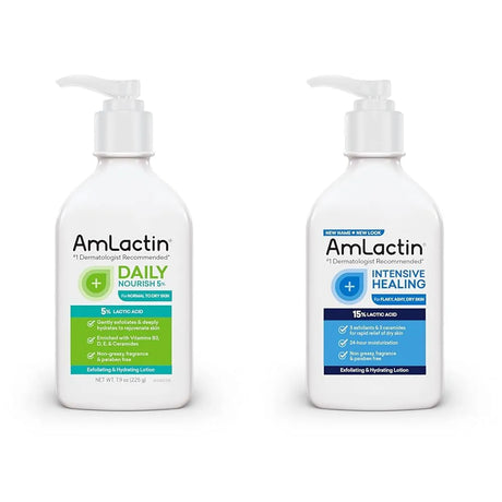 AmLactin Daily Nourish 5% - 7.9 oz Body Lotion with 5% Lactic Acid - Kenya