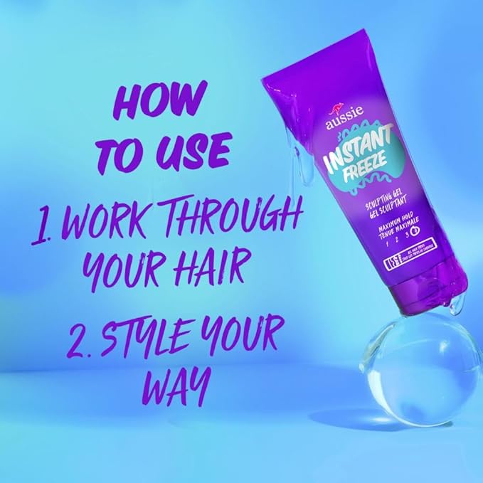Aussie instant freeze sculpting gel - Kenya