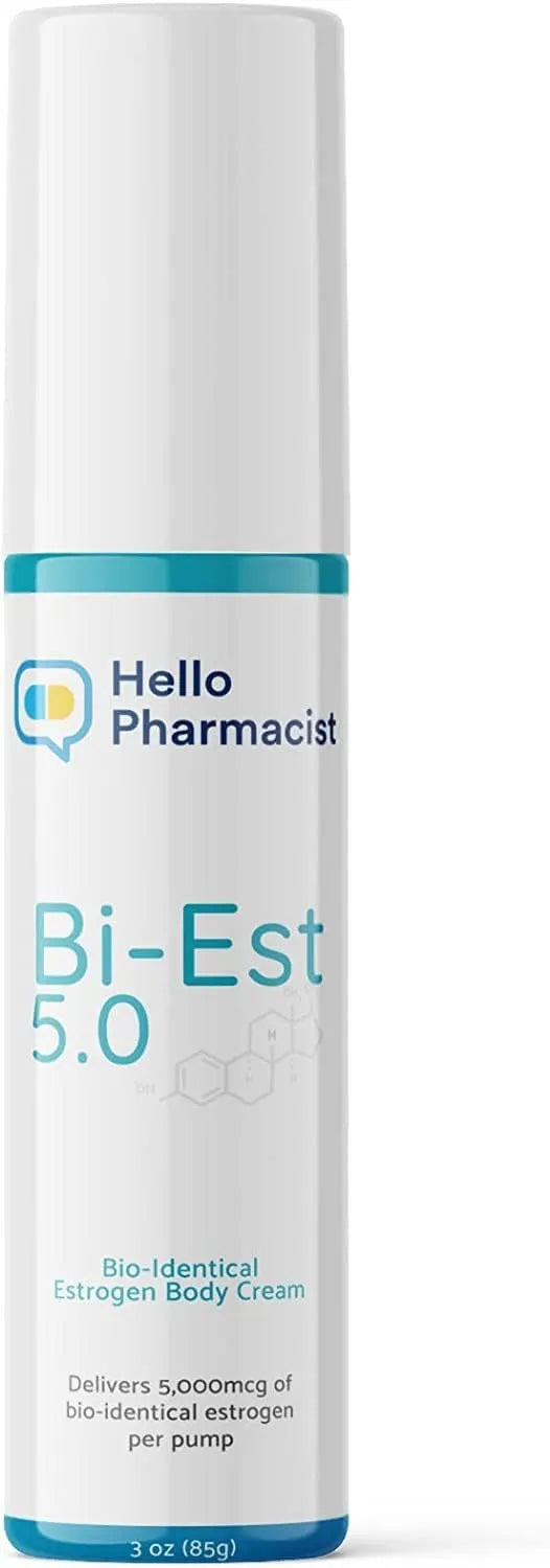Bi-EST 5.0 Estrogen Menopause Relief Cream for Women - 5 mg Per Pump - Kenya