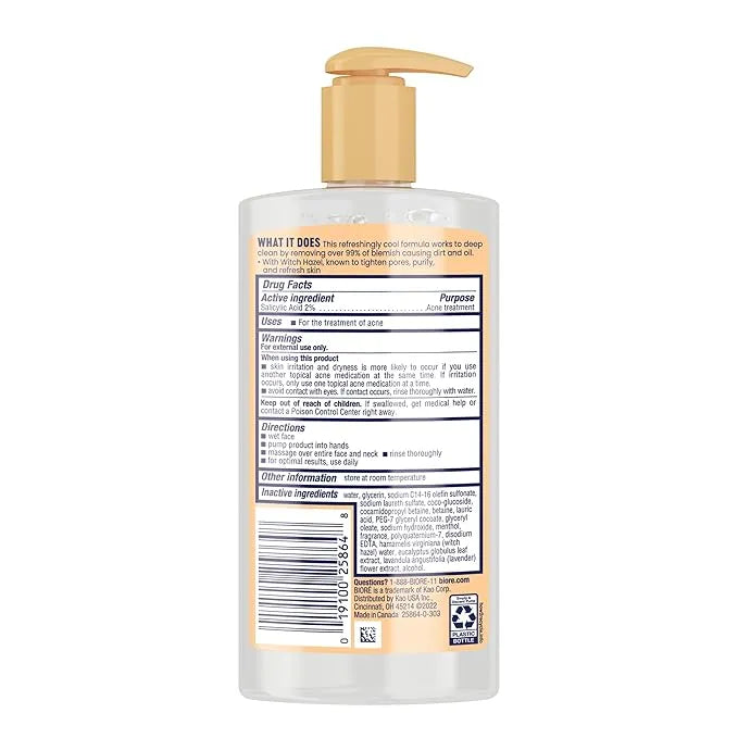 Bioré Cooling Acne Treatment Cleanser - Kenya