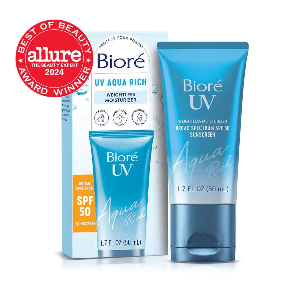 Biore UV Aqua Rich Sunscreen with SPF 50, 1.7 oz - Kenya