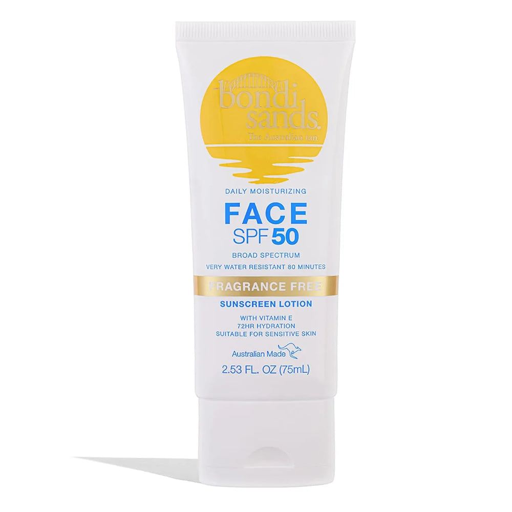 Bondi Sands Fragrance Free Daily Sunscreen Face Lotion SPF 50 - Kenya