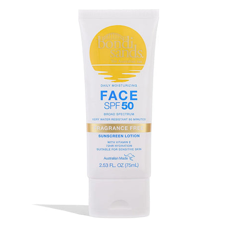 Bondi Sands Fragrance Free Daily Sunscreen Face Lotion SPF 50 - Kenya