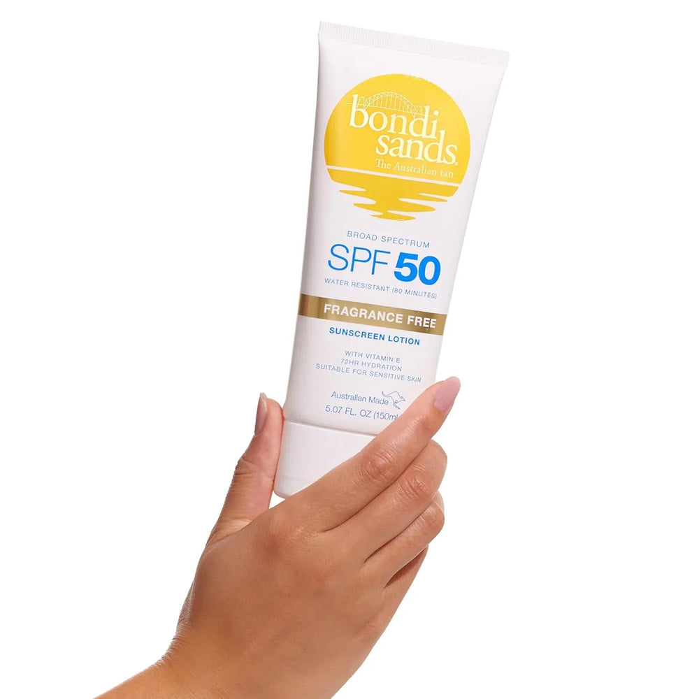 Bondi Sands Fragrance Free Sunscreen Body Lotion SPF 50 150ml - Kenya