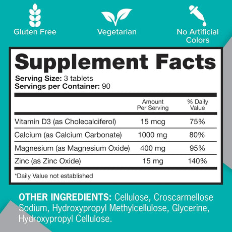 Calcium, Magnesium Zinc Supplement - Kenya