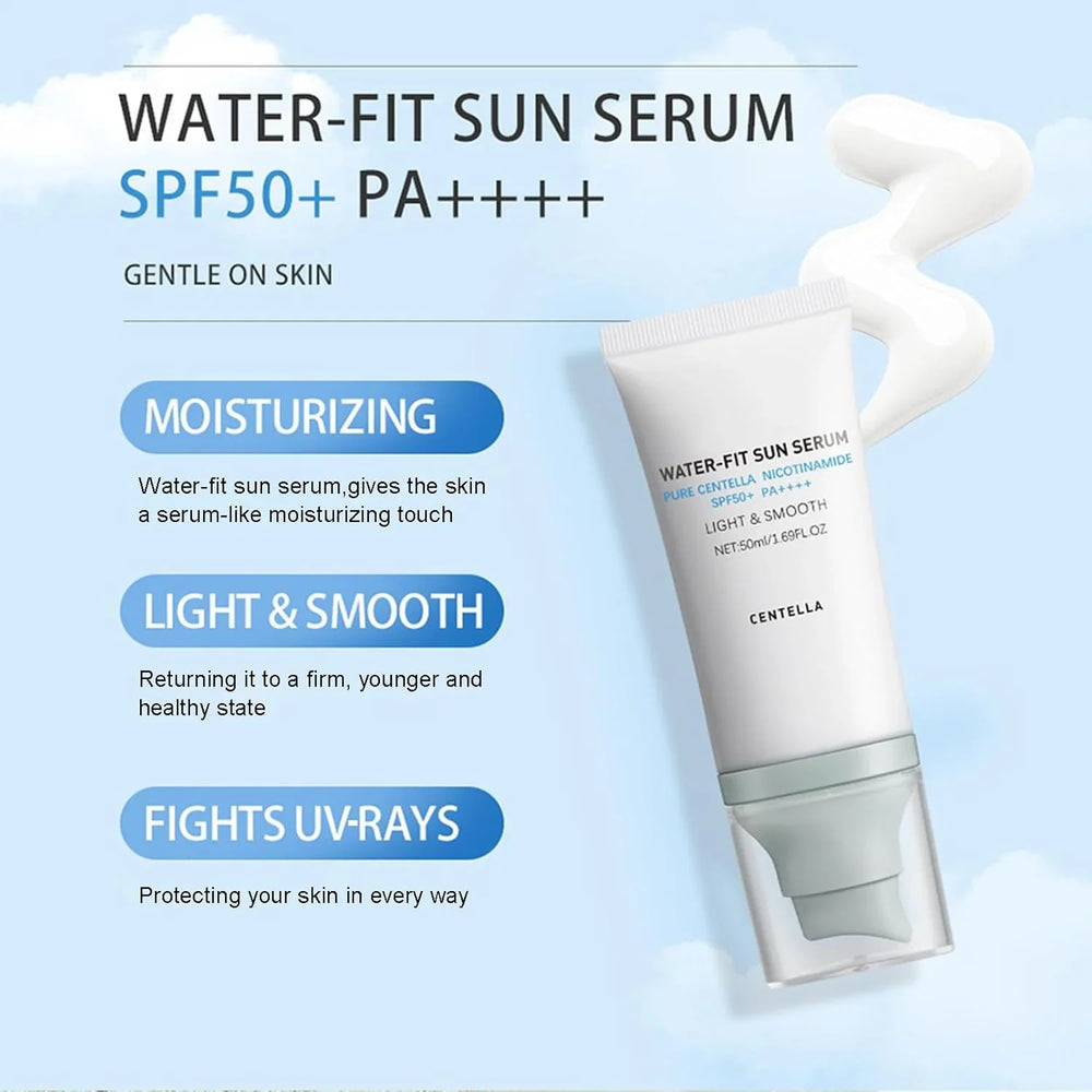 Centella Sunscreen SPF 50, Hyalu Cica Water-Fit Sun Serum - Kenya