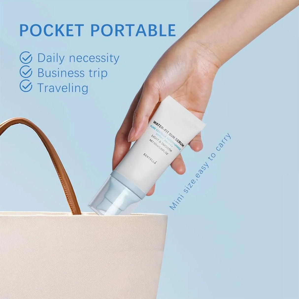 Centella Sunscreen SPF 50, Hyalu Cica Water-Fit Sun Serum - Kenya