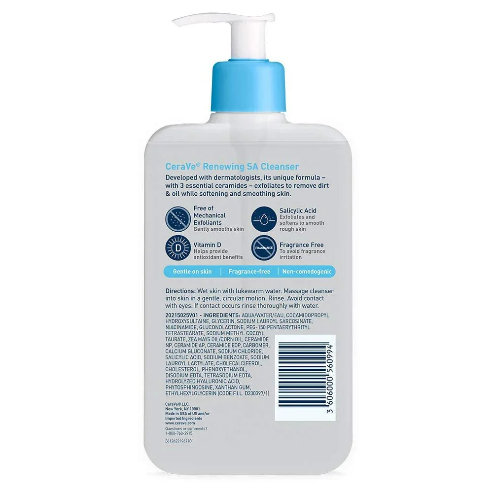 CeraVe Renewing SA Cleanser 473ml - Kenya