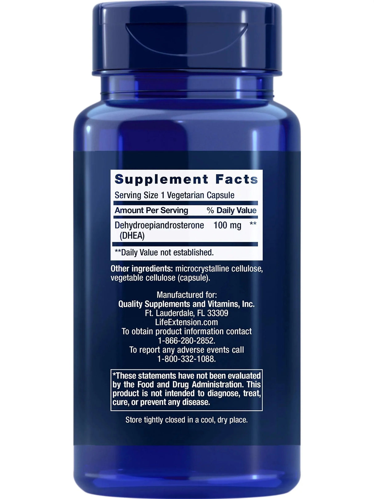 DHEA 100mg Life Extension - Kenya