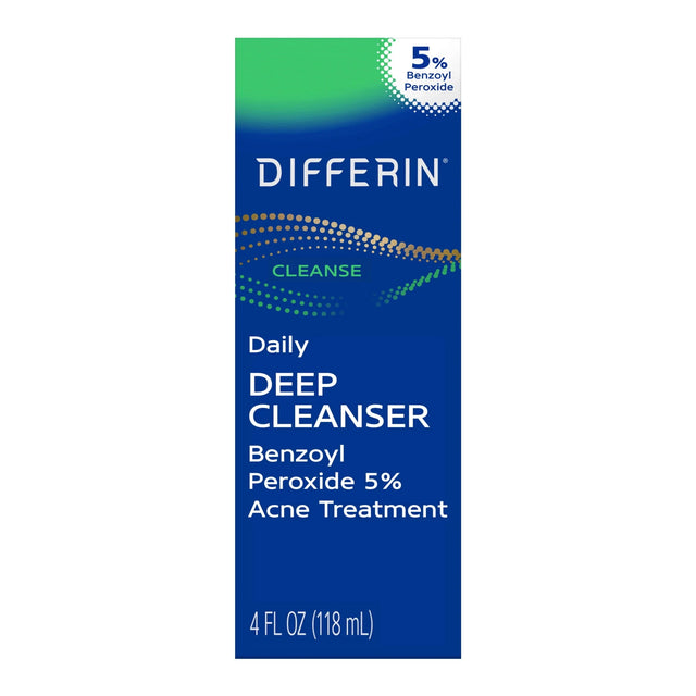 Differin Daily Deep Cleanser Benzoyl Peroxide 5% - Kenya
