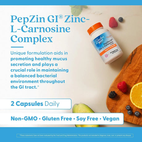Doctor's Best PepZin Zinc-L-Carnosine - Kenya