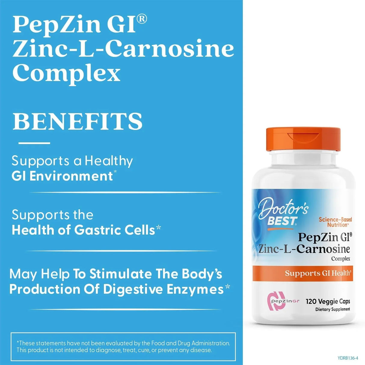 Doctor's Best PepZin Zinc-L-Carnosine - Kenya