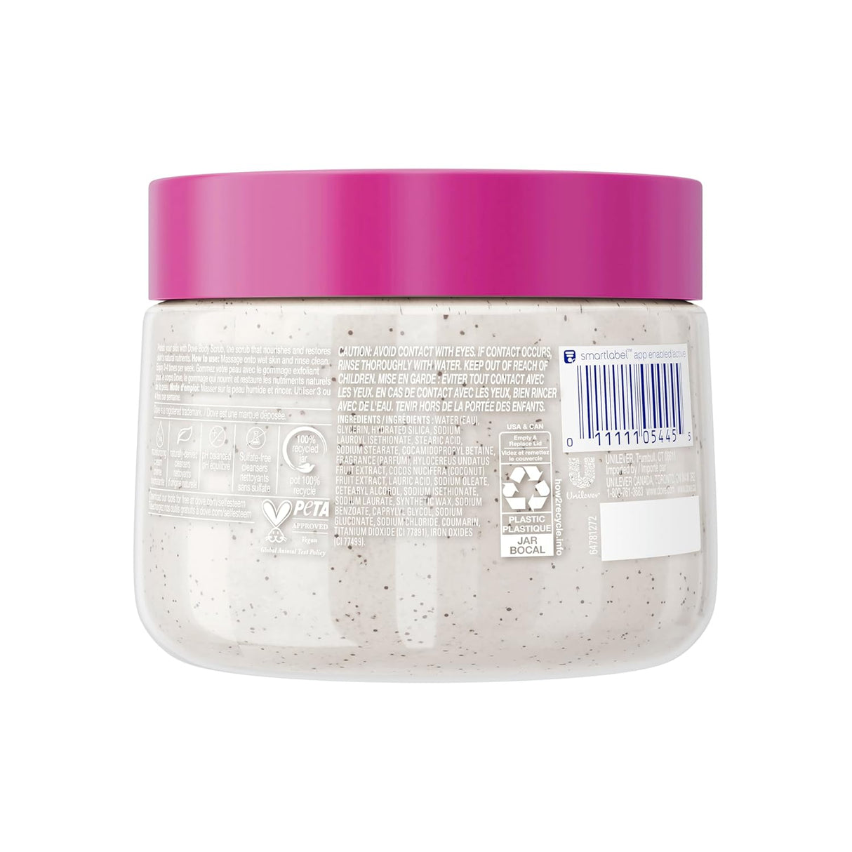 Dove Body Scrub Dragon Fruit & Coconut Cream - Kenya