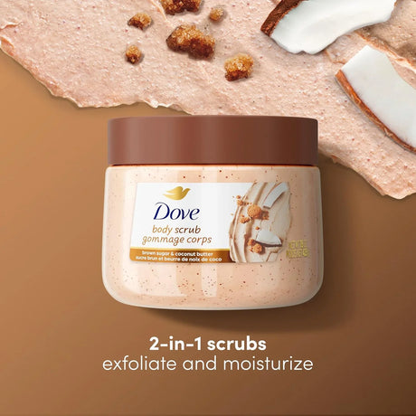 Dove Brown Sugar and Coconut Body Scrub - Kenya