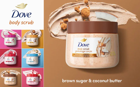Dove Brown Sugar and Coconut Body Scrub - Kenya