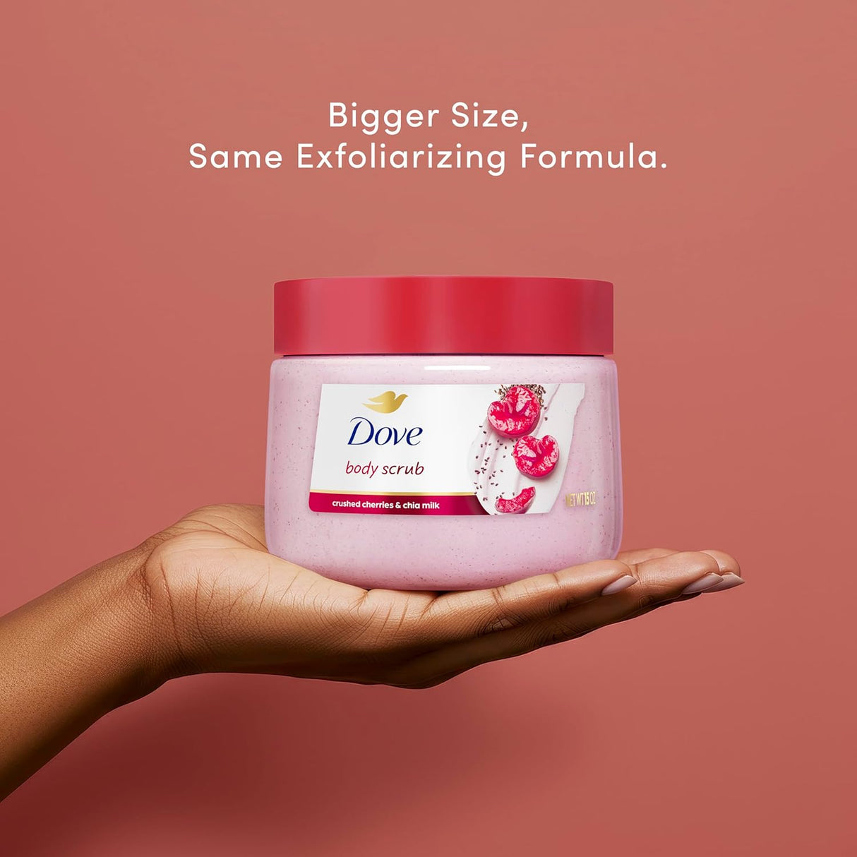 Dove Cherry & Chia Milk Body Scrub - Kenya