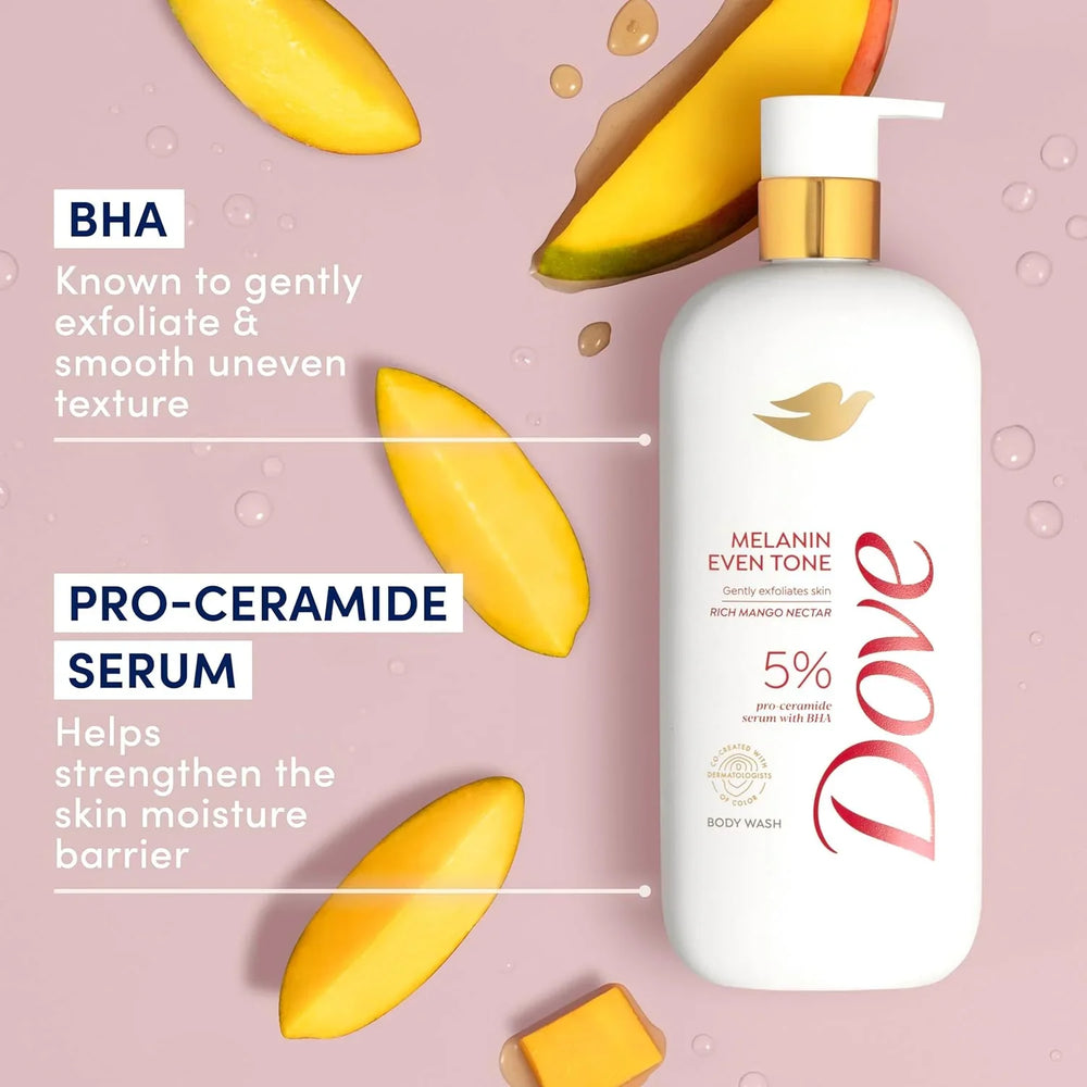 Dove Exfoliating Body Wash Melanin Even Tone - Kenya