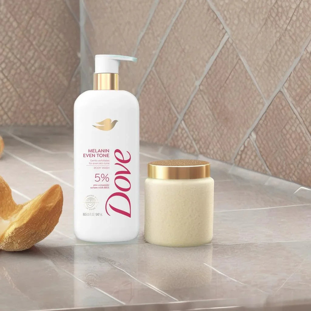 Dove Exfoliating Body Wash Melanin Even Tone - Kenya