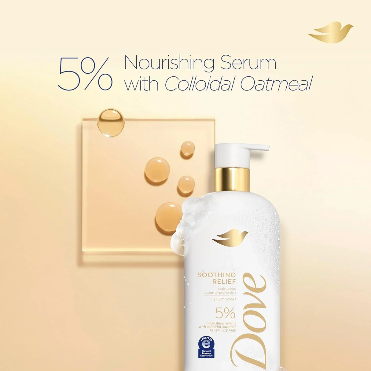Dove Fragrance Free Body Wash Soothing Relief - Kenya