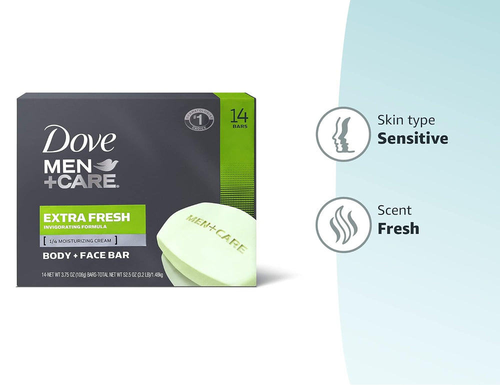 DOVE MEN + CARE Bar 3 in 1 Cleanser for Body, Face, and Shaving - Kenya
