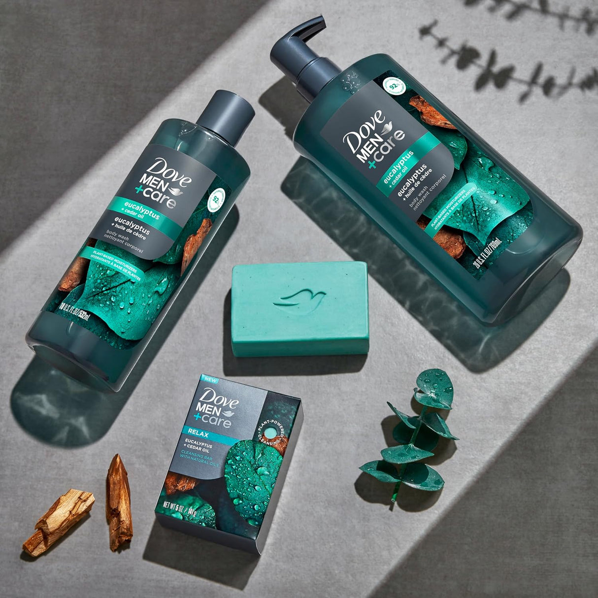 DOVE MEN + CARE Eucalyptus + Cedar Oil Body Wash- Kenya - Kenya