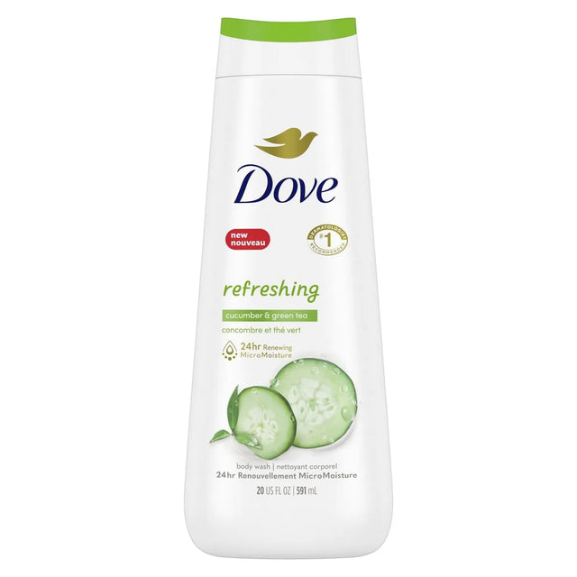 Dove Refreshing Body Wash - Cucumber and Green Tea 20 oz - Kenya
