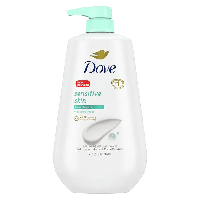 Dove Sensitive Skin Hypoallergenic Body Wash - Kenya
